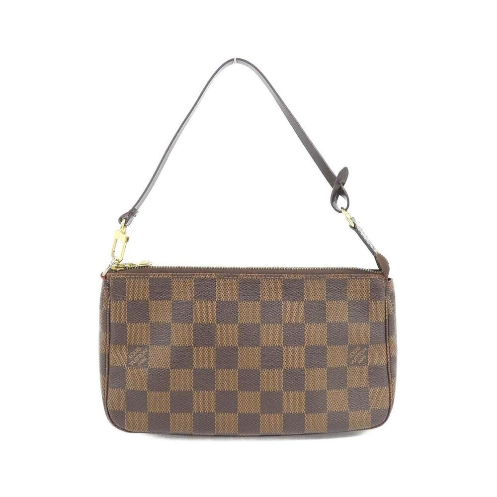 LOUIS VUITTON Authentic Brown Damier Pochette Pouch